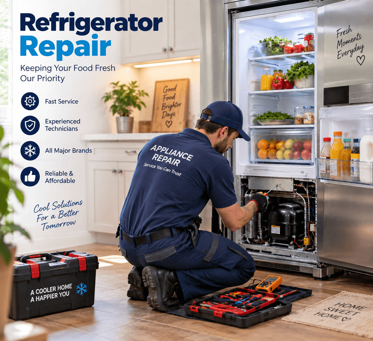 Refrigerator Repair — EVIM Appliance Repair
