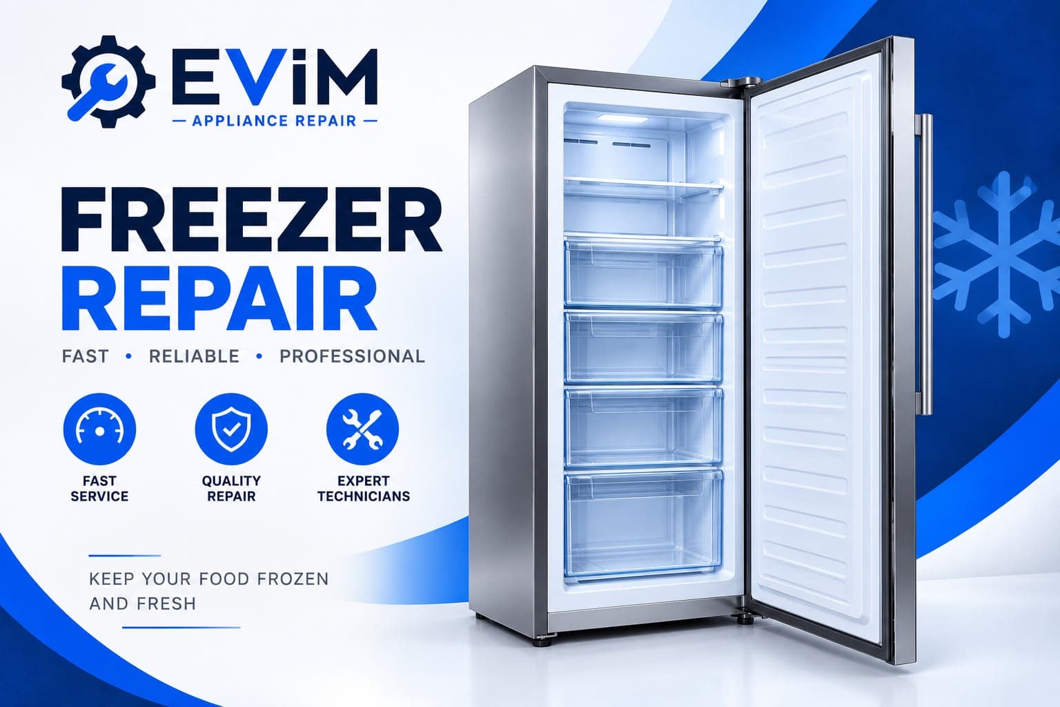 Freezer Repair — EVIM Appliance Repair
