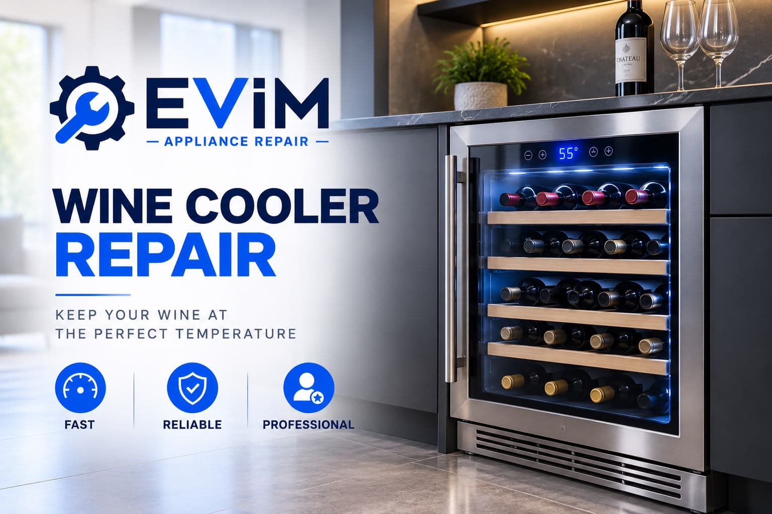 Wine Cooler Repair — EVIM Appliance Repair