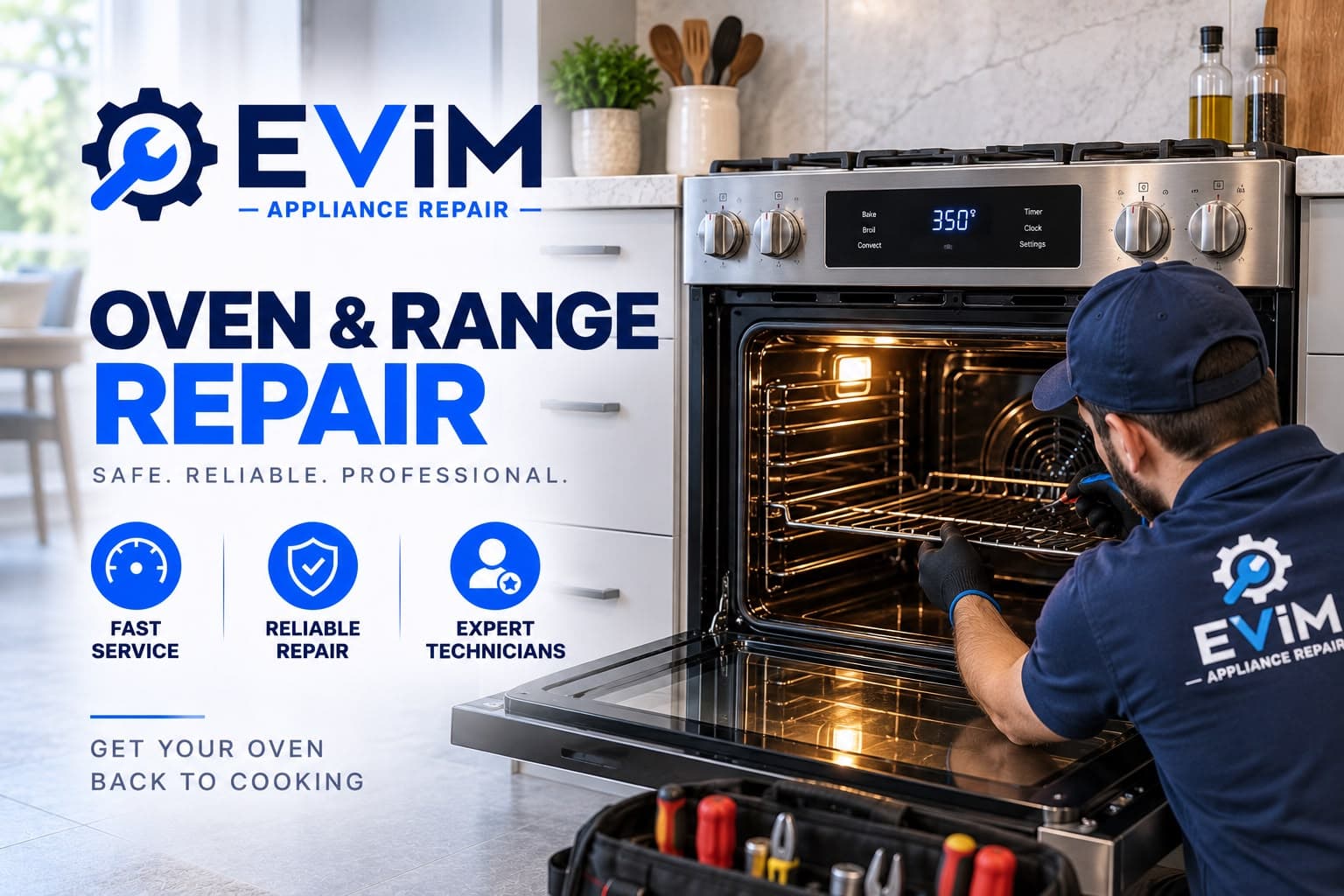 Oven Repair — EVIM Appliance Repair