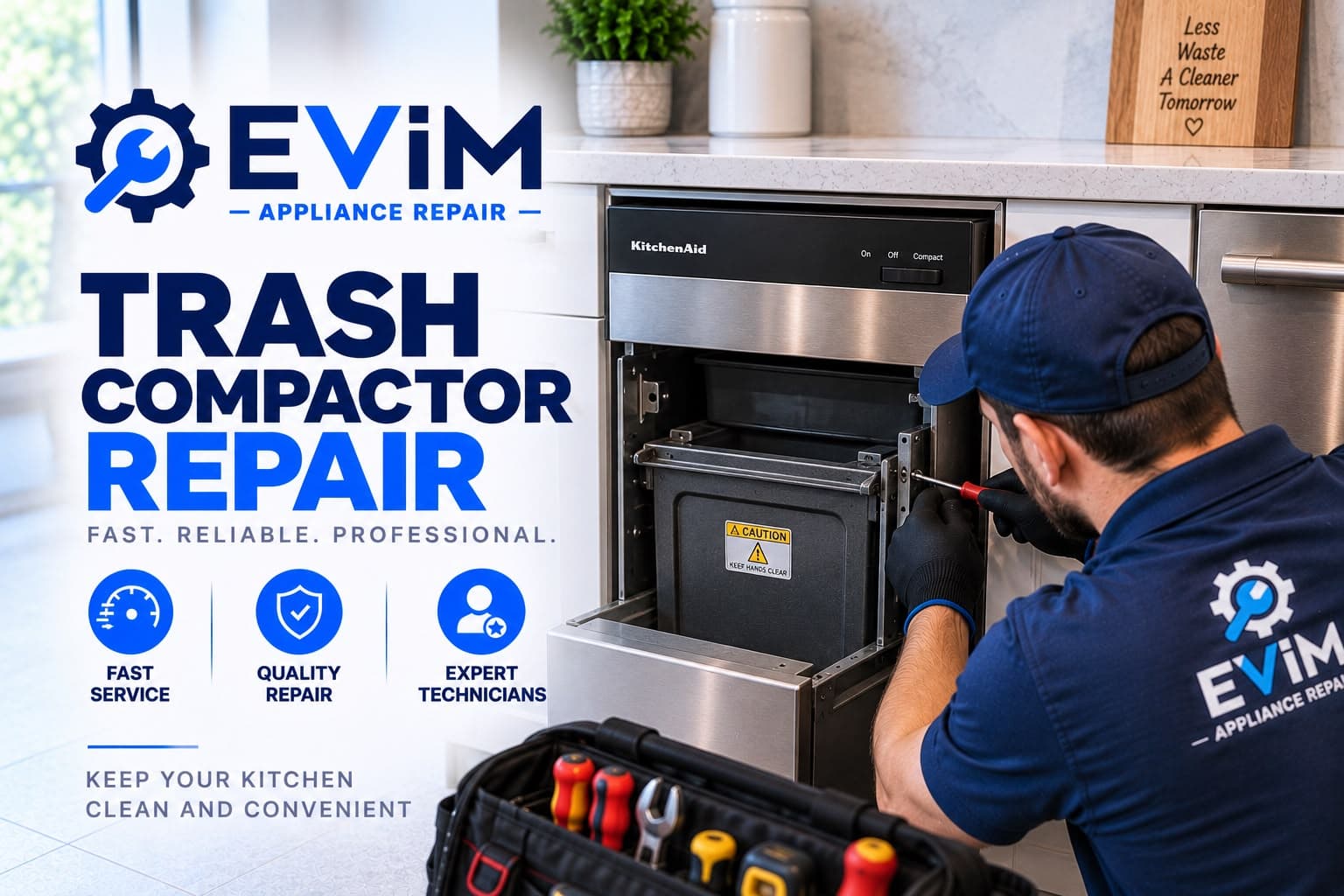 Trash Compactor Repair — EVIM Appliance Repair